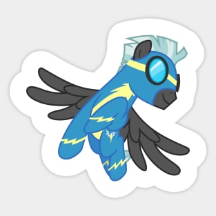 Flying Thunderlane Sticker